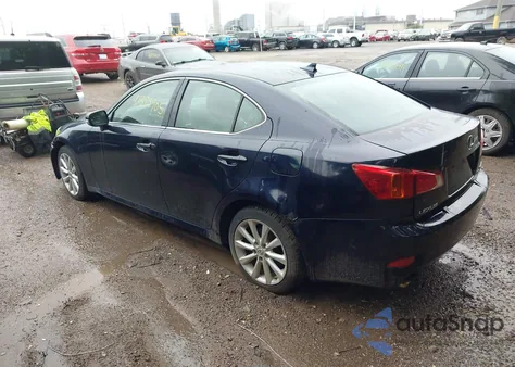 2010 Lexus Is 250 z USA, uszkodzony, nr VIN JTHCF5C24A2032718